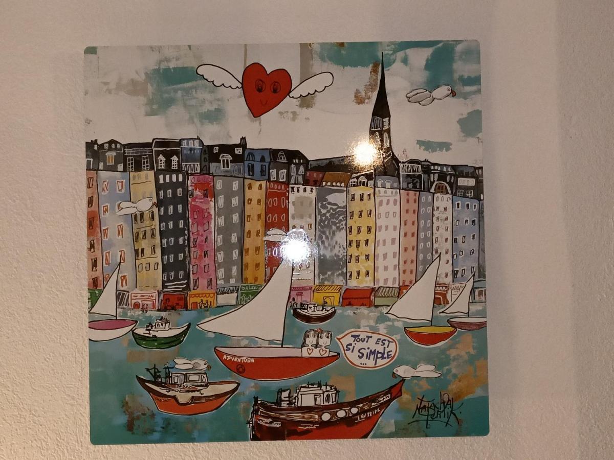 Appartement Le cœur du centre historique à Honfleur Extérieur photo